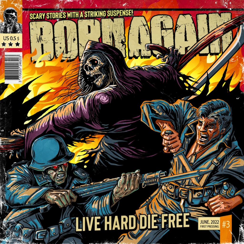 BORN AGAIN - Nouvel album "Live Hard Die Free" pour le 10 juin 2022 ! 28169010