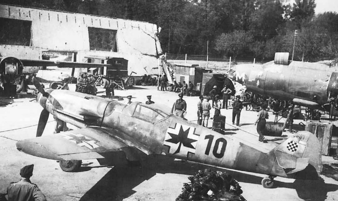 Messerschmitt Bf109G-14 Croatian Air force [HASEGAWA 1/48] 10_bla10