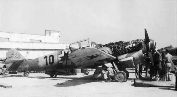 Messerschmitt Bf109G-14 Croatian Air force [HASEGAWA 1/48] 10_bla11