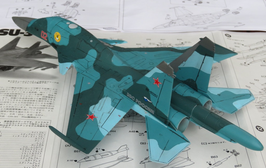 Sukhoi Su-34 'Fullback' [1/72 Tamiya] Img_4751