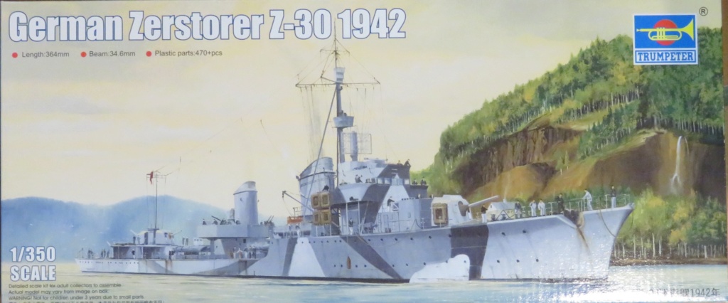 Destroyer allemand Zerstorer Z-30 [1/350 Trumpeter] Img_5230
