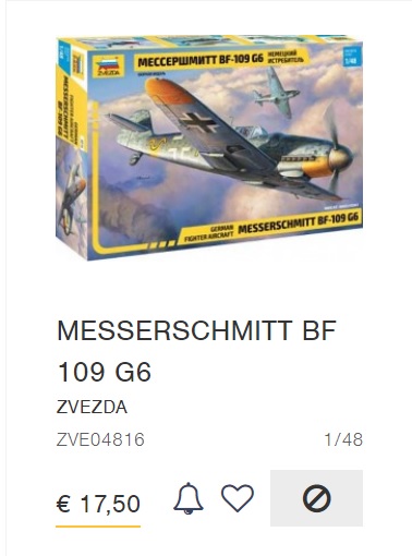 Messerschmitt Bf109G-6 [Zvezda 1/48] Prix10