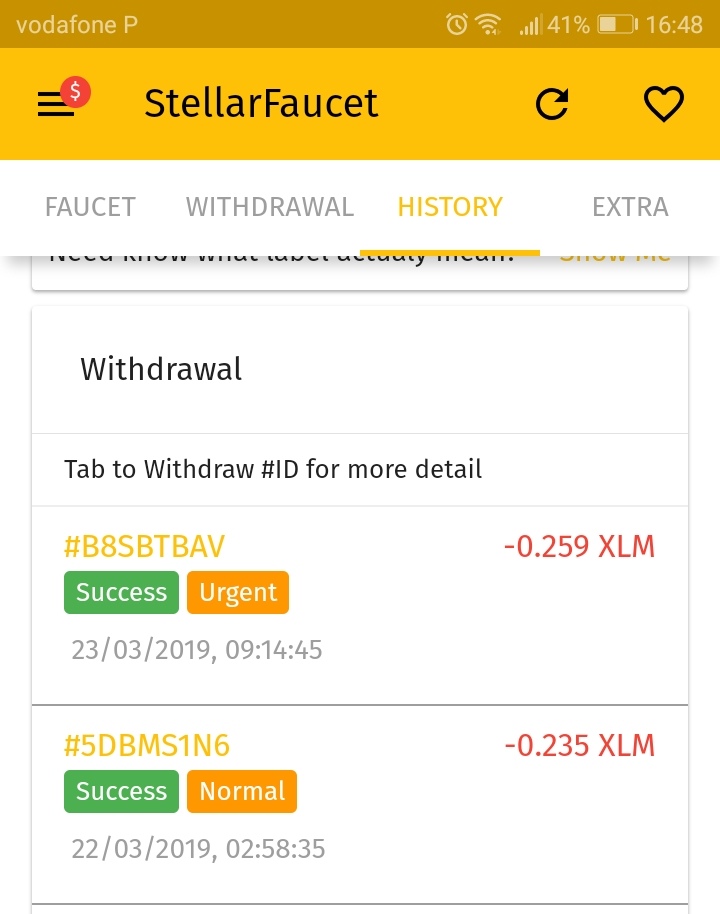 Oportunidade (Testar) Dogefaucet e Stellarfaucet - apps que pagam em menos de 5 minutos Img_2026