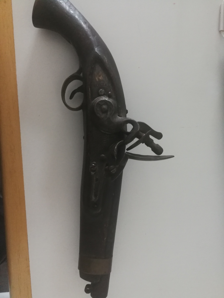 Identification d'un pistolet à silex de 1806 Vue_gz11