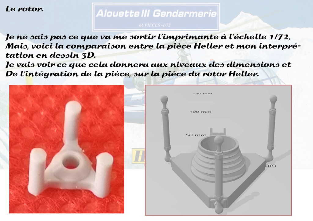 1/72 SA 316B ALOUETTE III - GENDARMERIE - HELLER - REF : 80286 - Page 2 20230325
