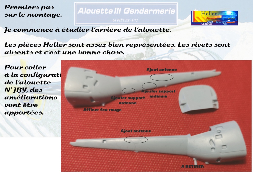 SUD AVIATION SA 319B ALOUETTE III - GENDARMERIE Réf 80289 - Page 2 20230332