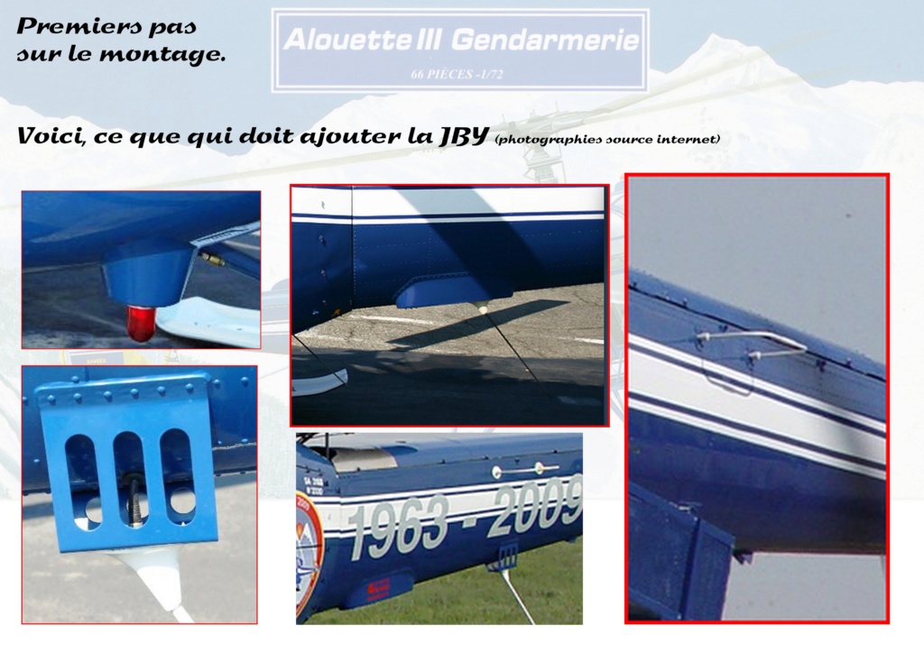 1/72 SA 316B ALOUETTE III - GENDARMERIE - HELLER - REF : 80286 - Page 2 20230333