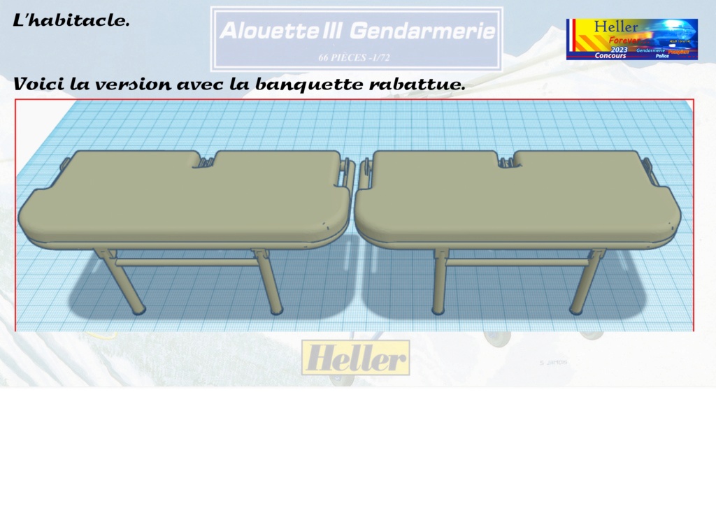 SUD AVIATION SA 319B ALOUETTE III - GENDARMERIE Réf 80289 - Page 3 20230381