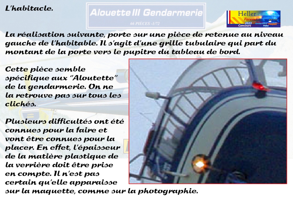 SUD AVIATION SA 319B ALOUETTE III - GENDARMERIE Réf 80289 - Page 3 20230386