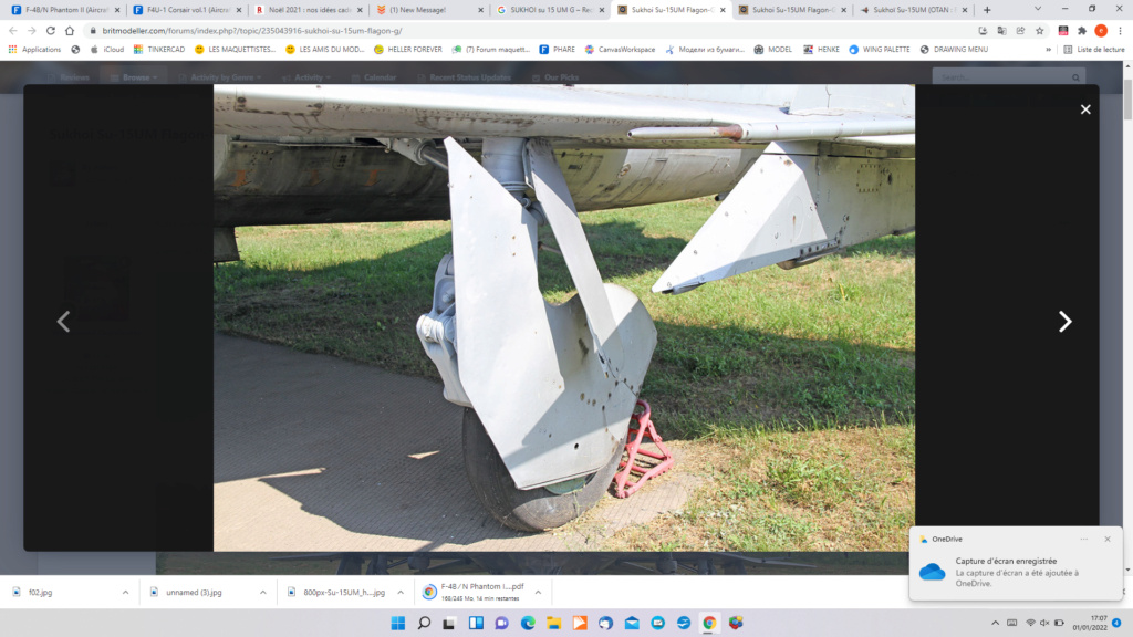 3D - CONCEPTION - CALE DE ROUE POUR SUKHOI SU15 T  Avion_16