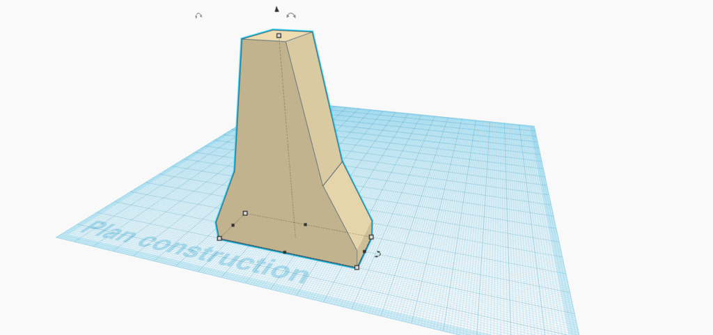 CONCEPTION 3D - FORMES SIMPLES - BARRIERE BETONNEE CHEKPOINT Barrie24