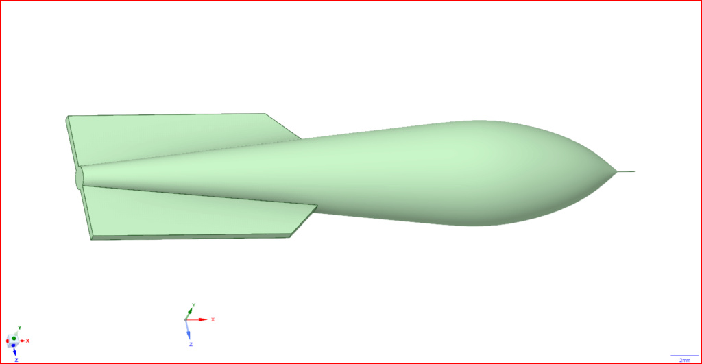 3D - CONCEPTION - BOMBE POLONAISE DE 100 KG POUR PZL 23 KARAS Captu405