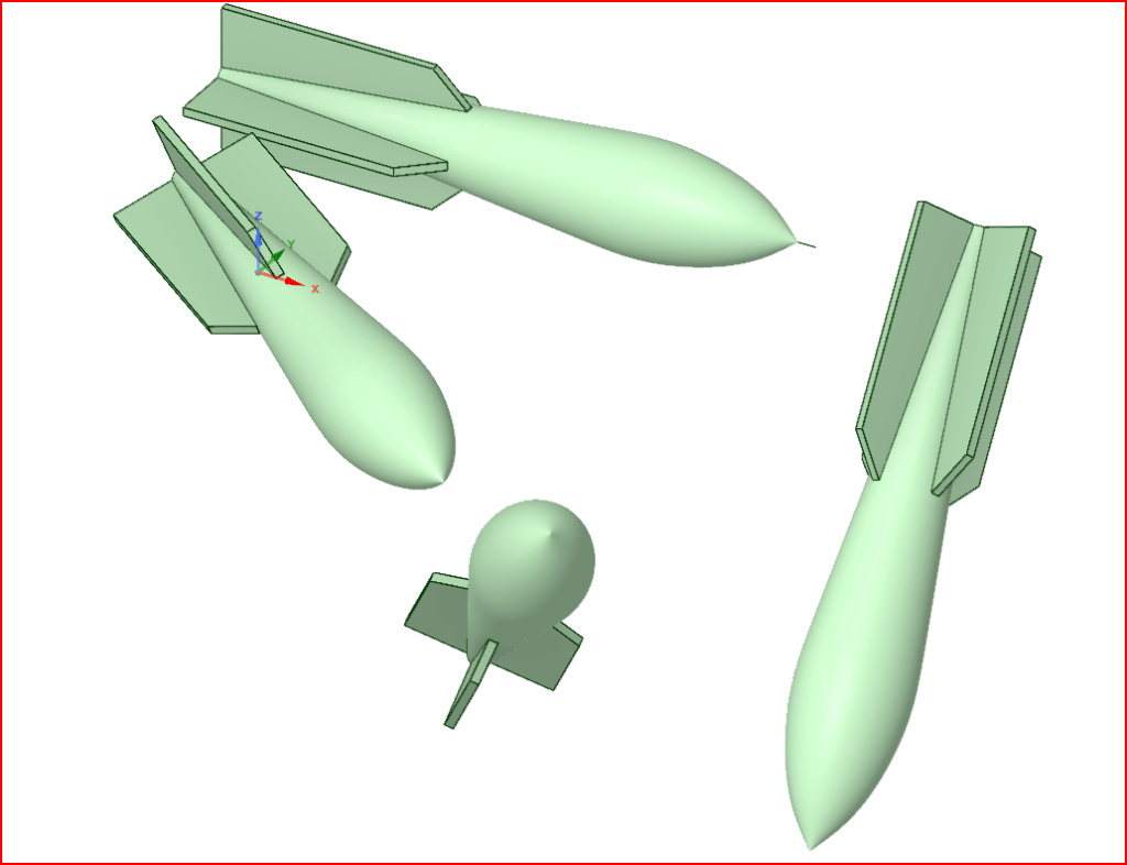 3D - CONCEPTION - BOMBE POLONAISE DE 100 KG POUR PZL 23 KARAS Captu406