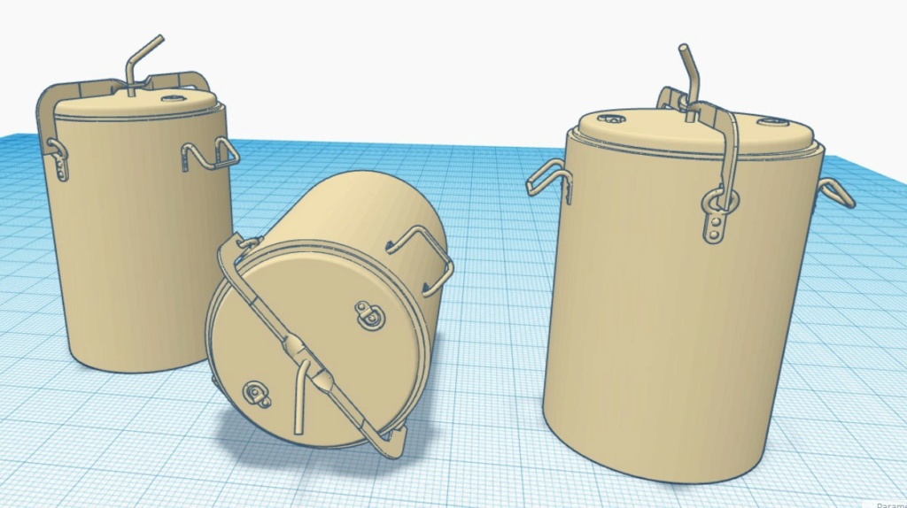 Echelles diverses  FIL ROUGE  2023 - CUISINE ROULANTE MODELE 1917 3D + SCRATCH  - MISF - Page 7 Captu566