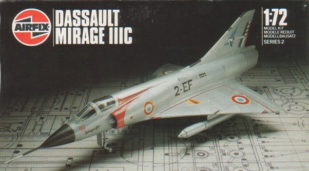 1/72 - DASSAULT MIRAGE III C - AIRFIX -  Maque299
