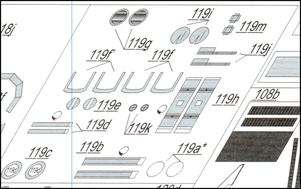 1/200 - CONTRE-TORPILLEUR JAGUAR - WAK - SCRATCH PAPIER/CARTON/RESINE/ - Page 17 Piece165