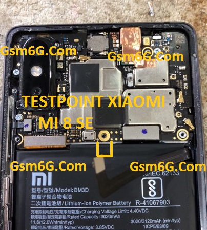 XIAOMI MI 8 SE TEST POINT Xiaomi28