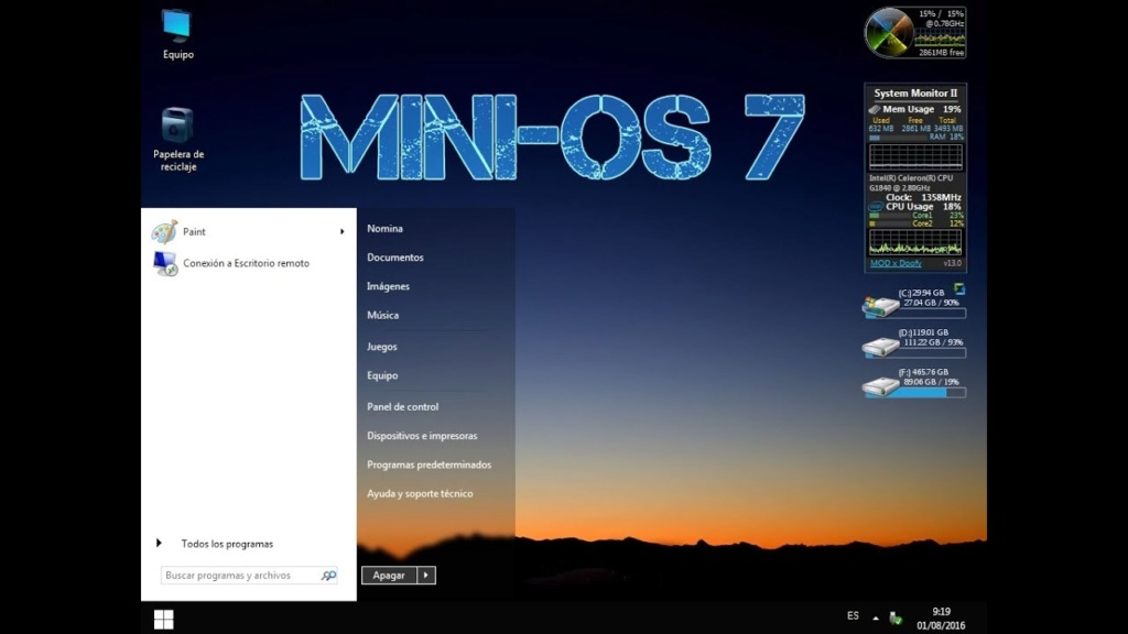 El Problema de Windows 7 y el fin de su Soporte Minios10