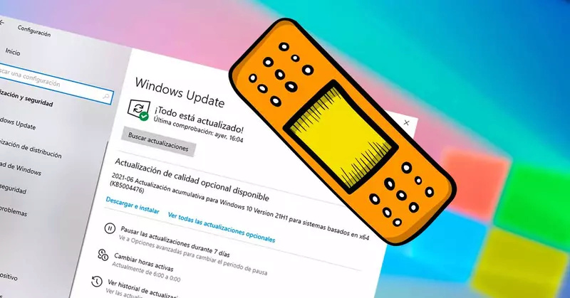 Nuevo parche de Windows 10 para solucionar problemas de rendimiento Parche10