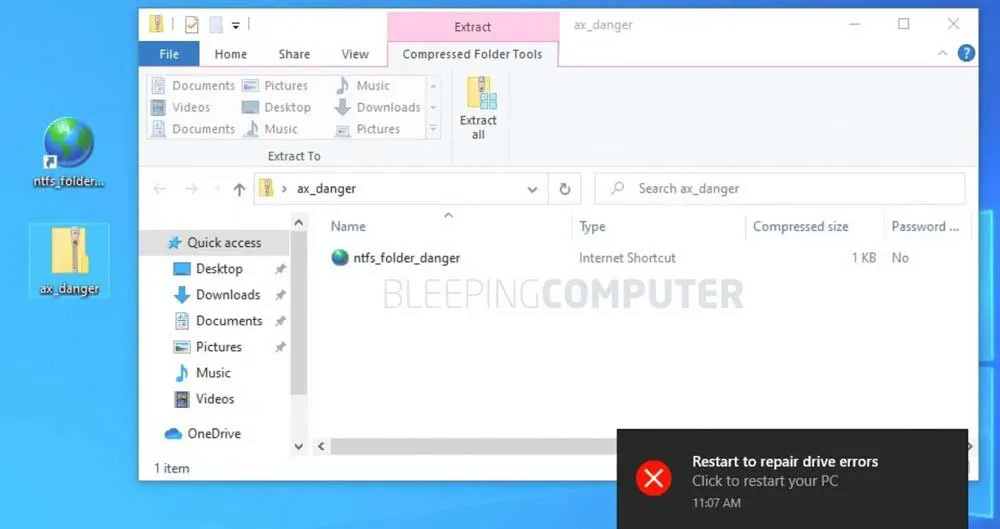 Cuidado con este comando en Windows 10: puedes quedarte sin disco duro Zip_ar10