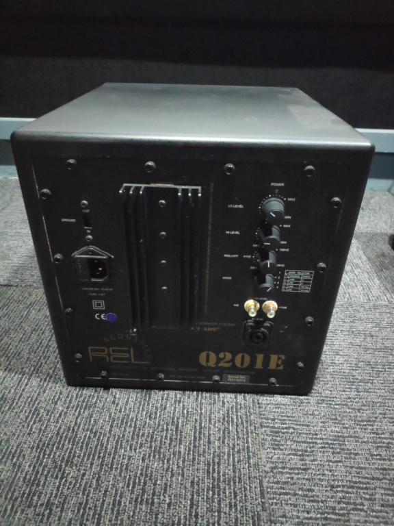 Rel q201e subwoofer(sold)