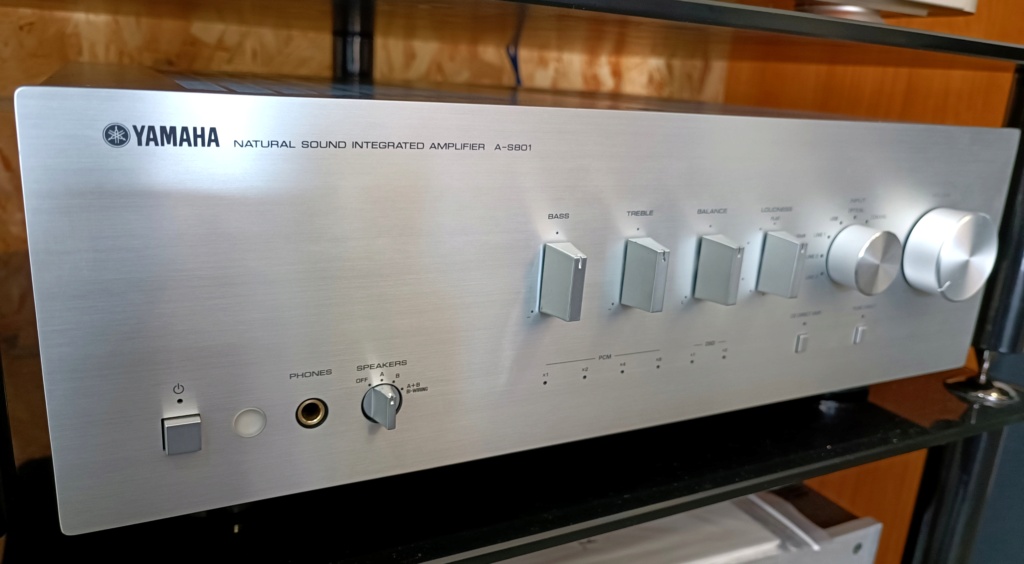 YAMAHA A-S801 integrated amplifier (sold) Img_2131