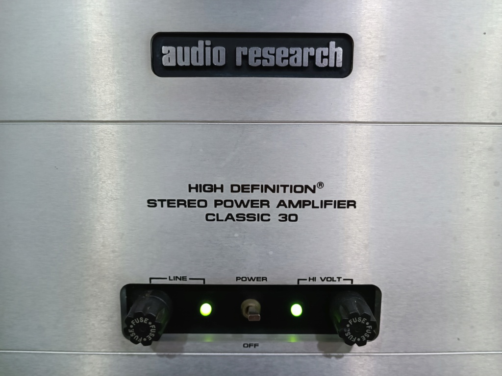 Audio Research Classic 30 stereo power amplifier (sold) Img_2176