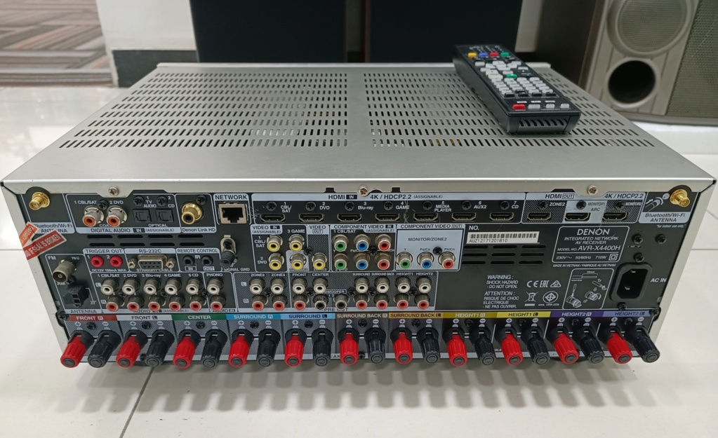 Denon AVR-X 4400H av receiver (used) Img_2191
