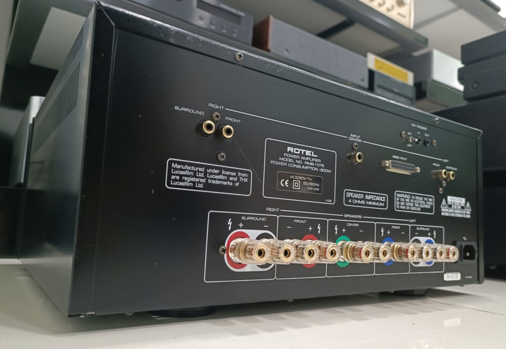 ROTEL RMB-1075 power amplifier (used) Img_2196