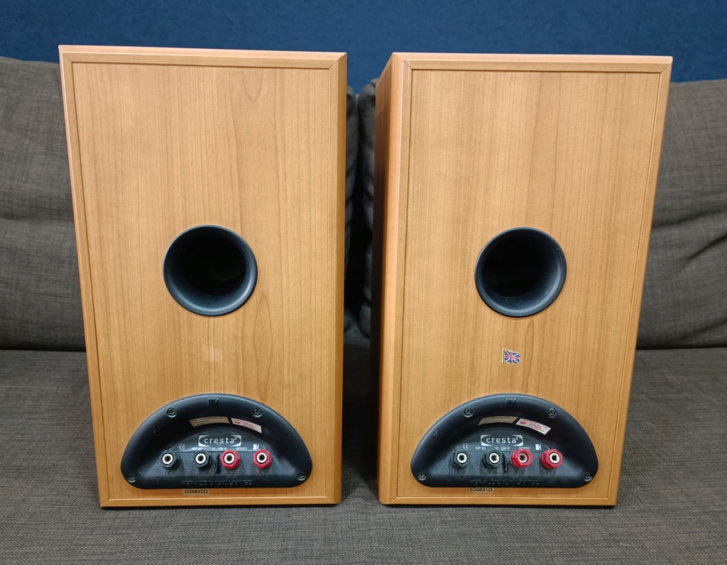 KEF Cresta 2 bookshelf speaker (sold) Img_2254