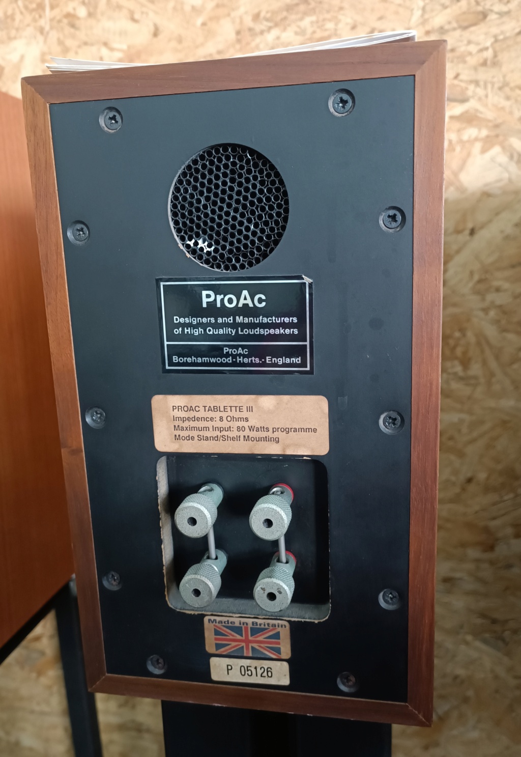ProAc Tablette III bookshelf speaker(sold) Img_2263
