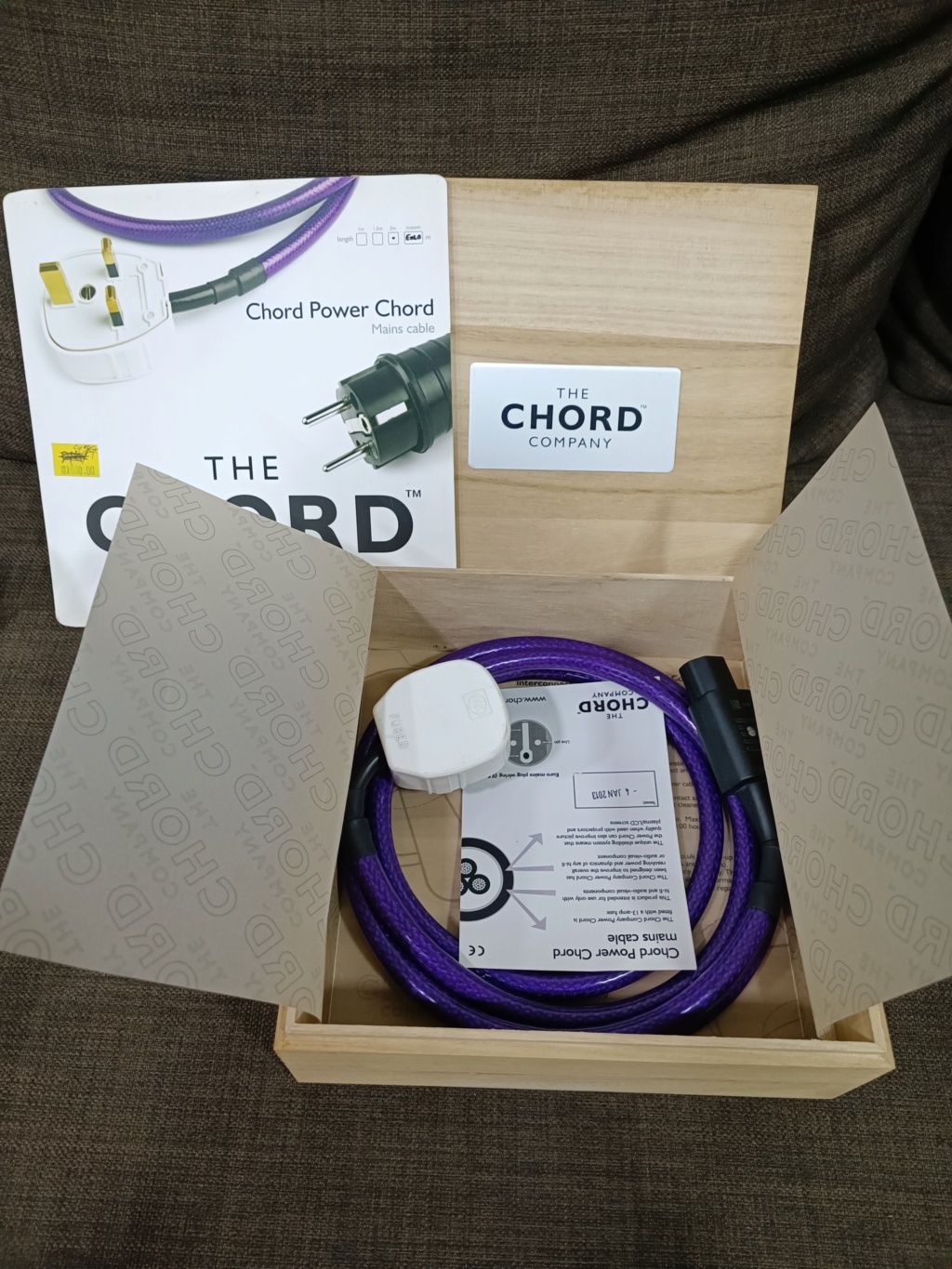 The CHORD Company PowerChord Main Cable (new old stock) Img_2278