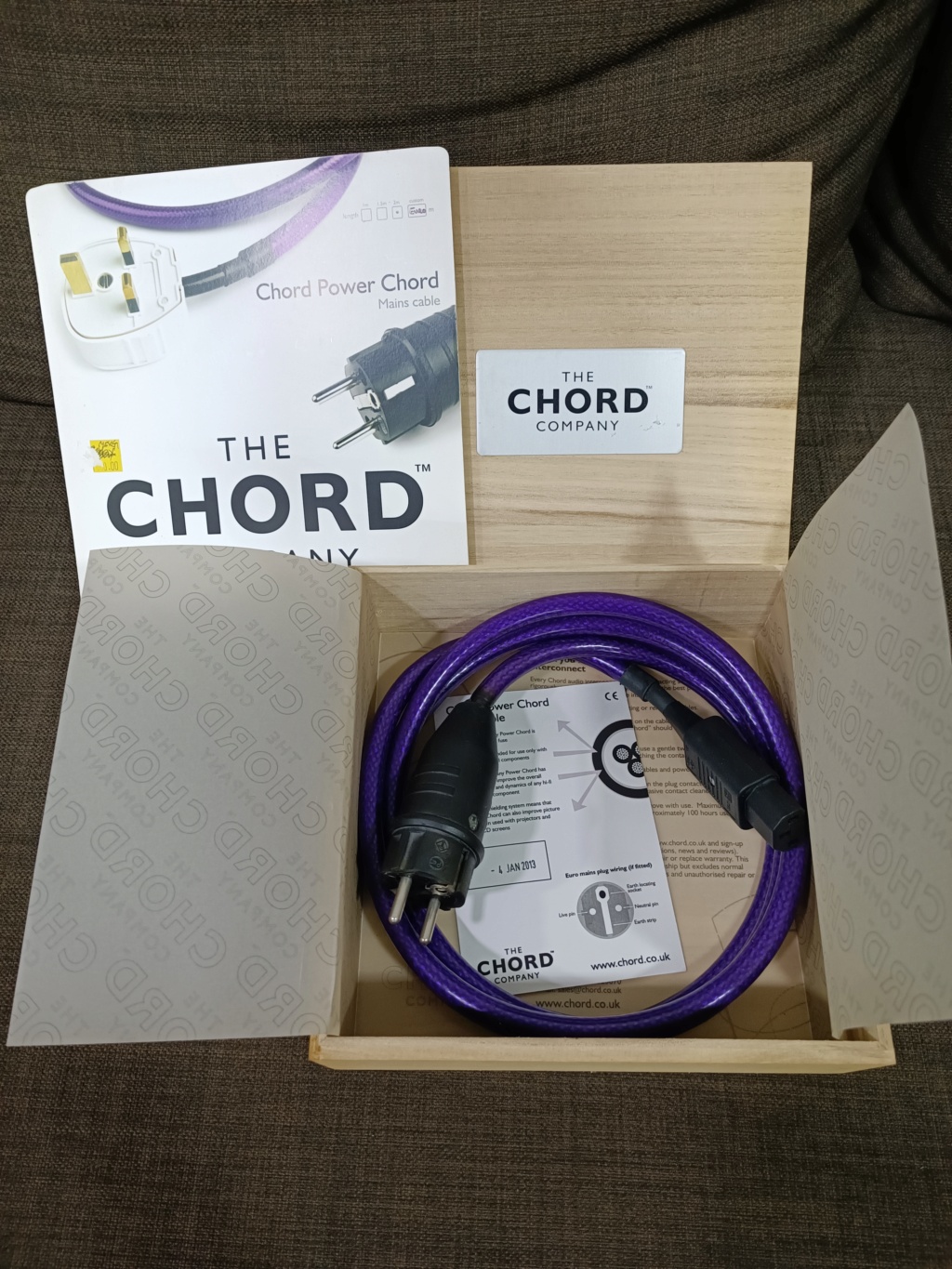 The CHORD Company PowerChord Main Cable (new old stock) Img_2279