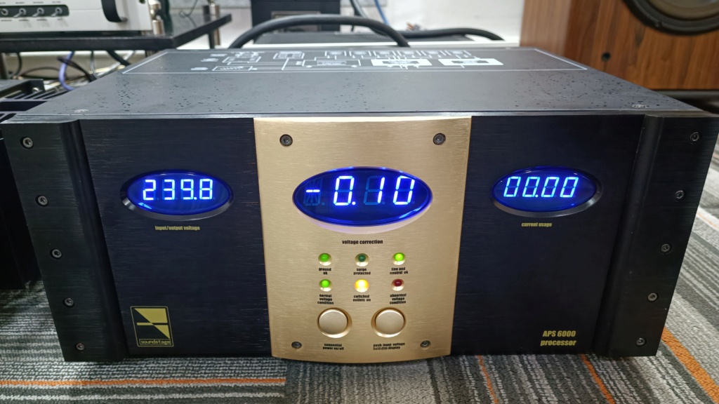 Sound Stage APS-6000 auto voltage regulator(used) Img_2324