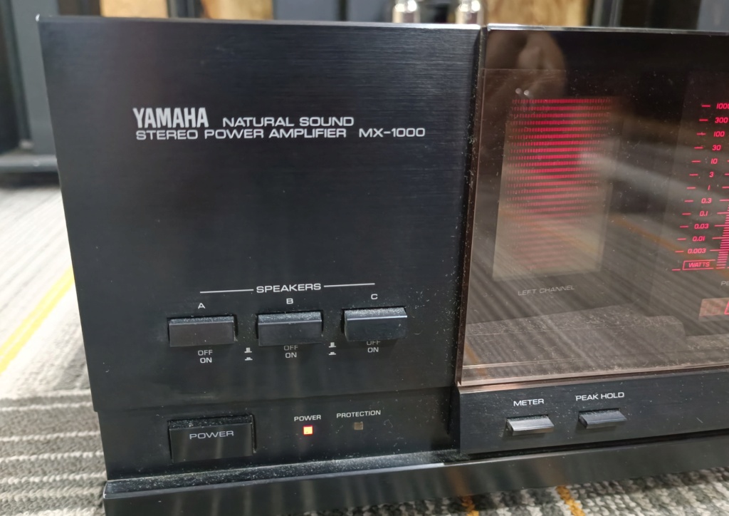 Yamaha MX-1000 power amplifier(used) Img_2370