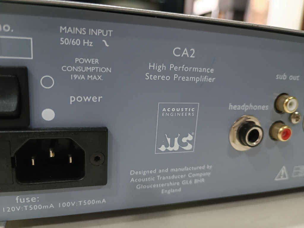 ATC CA2 PRE-AMPLIFIER (USED) Img_2382