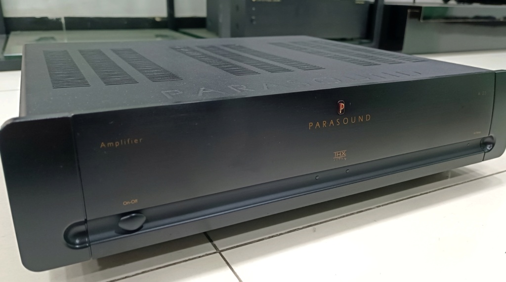 Parasound A23 Power Amplifier (used) Img_2387