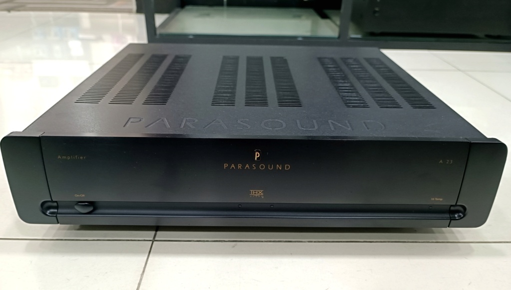 Parasound A23 Power Amplifier (used) Img_2388