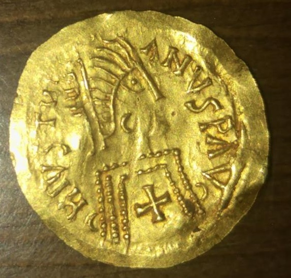 Tremis visigodo a nombre de Justiniano I atribuido al reinado de Leovigildo Img-2014