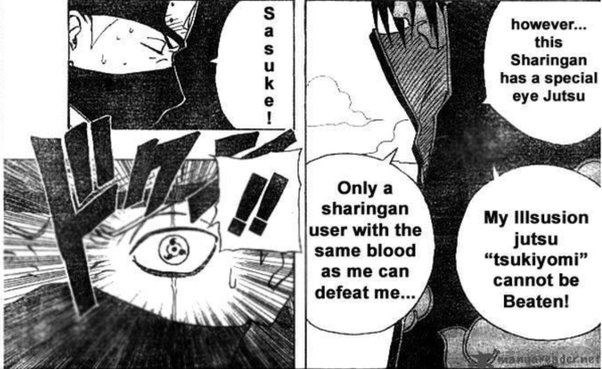Somente o Sasuke pode escapar do Tsukoyomi Main-q47