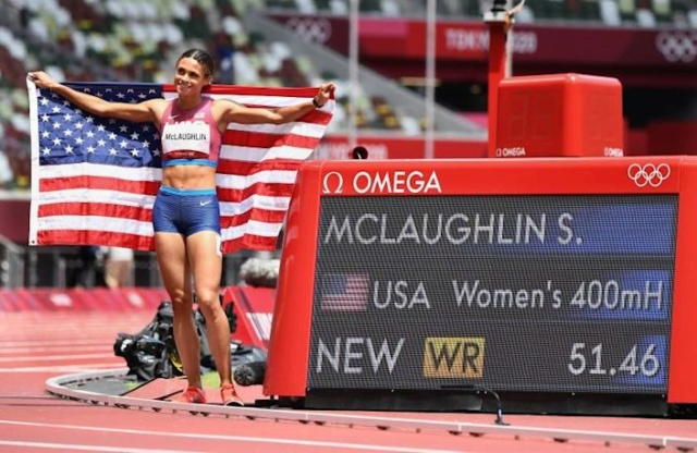 Biracial Beauty Sydney McLaughlin on breaking the world record for the 400 meter Downlo90