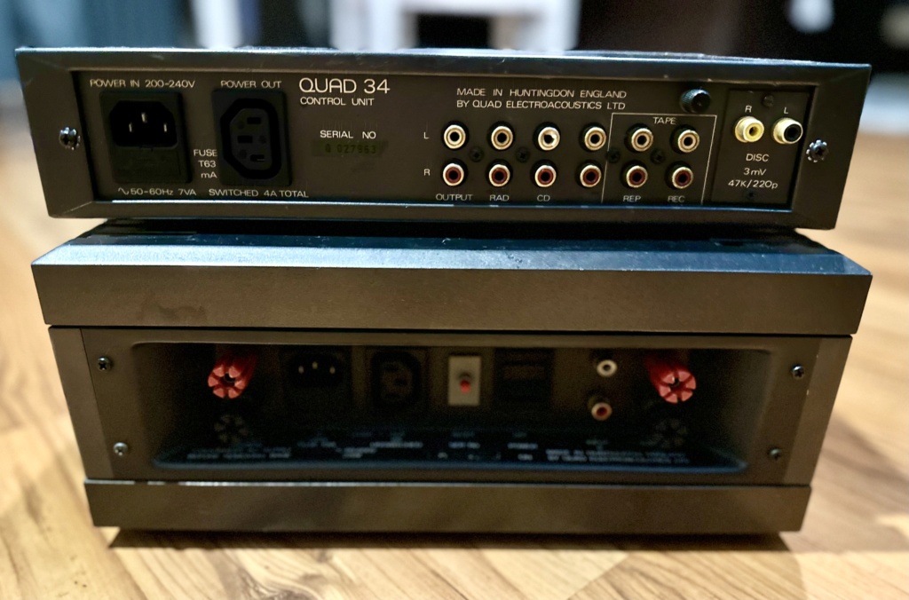 QUAD 606 MKII Amplifier & QUAD 34 Preamp