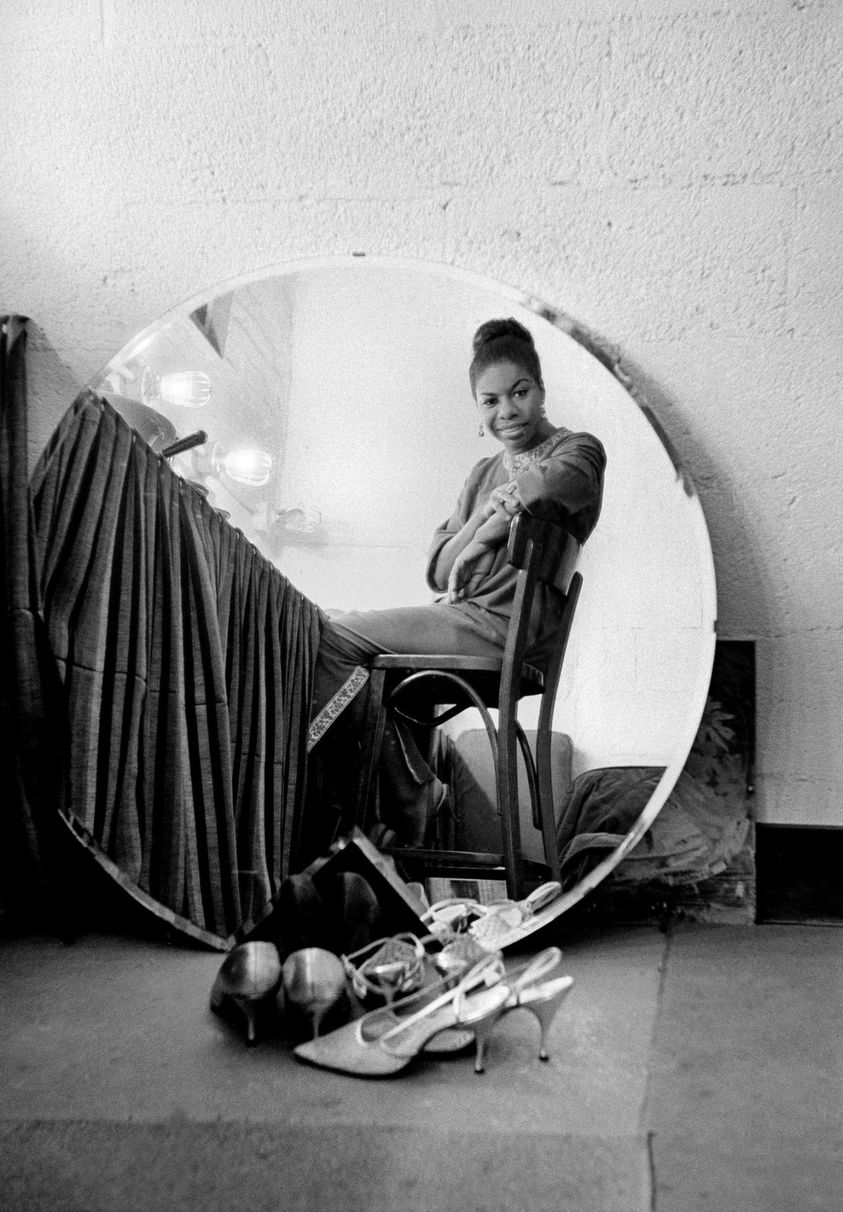 Nina Simone at the Village Gate - 1965 Photo by Sam Falk 43006110