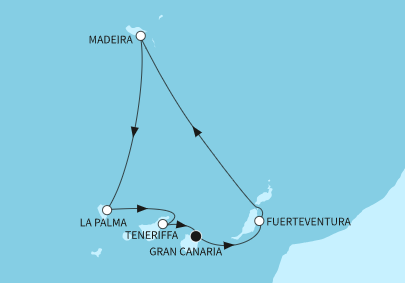 Збираємось в круїз TUI Mein Schiff 7, 15.12.2024 Канарськими островами з українською групою. Monosn10