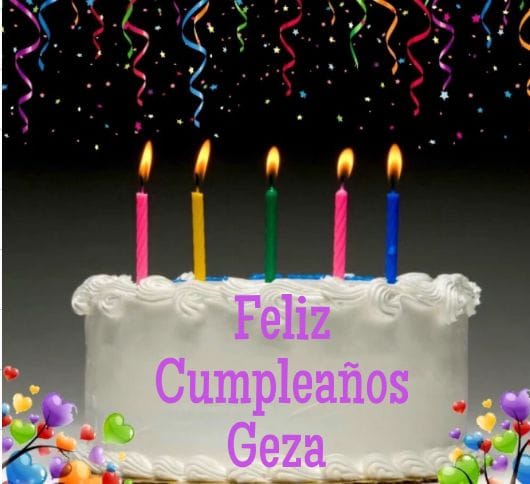 Feliz cumpleaños Geza de parte de  LAS MUSAS DE GRAHAM Cumple10