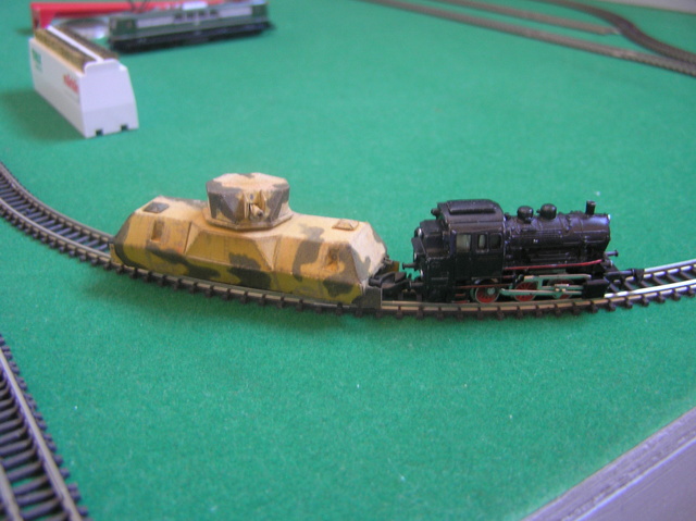 Train blindé russe, papier sur chassis marklin Pa150012