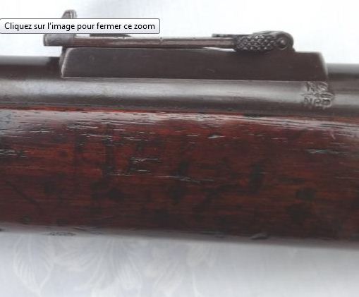 Identification marquage exotique sur Martini-Henry Mh410