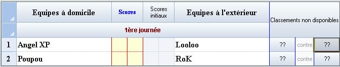 ManiaCup - Groupe B B110