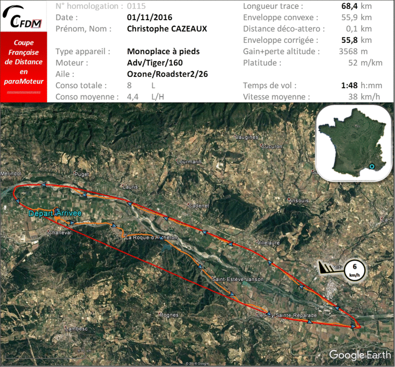 0115 - 01/11/16 - Christophe CAZEAUX - 55,8 km - homologué 22_fi126