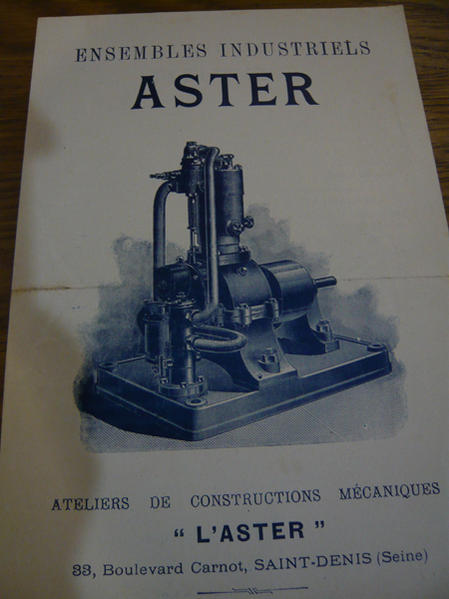 (recherche) informations sur ce moteur aster Aster210